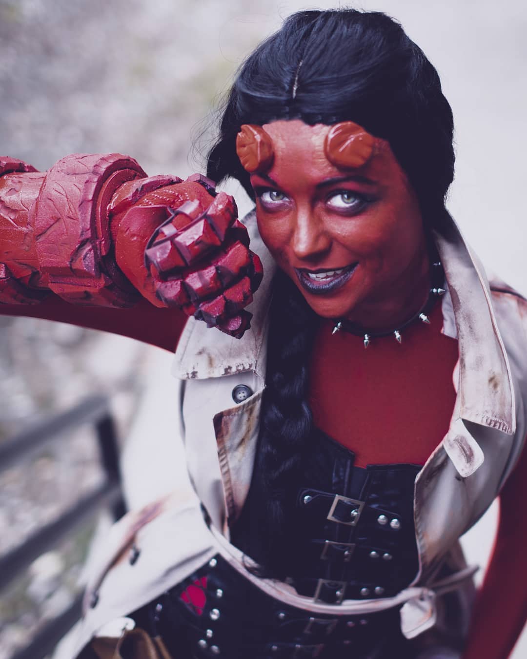 Hellboy girl cosplay