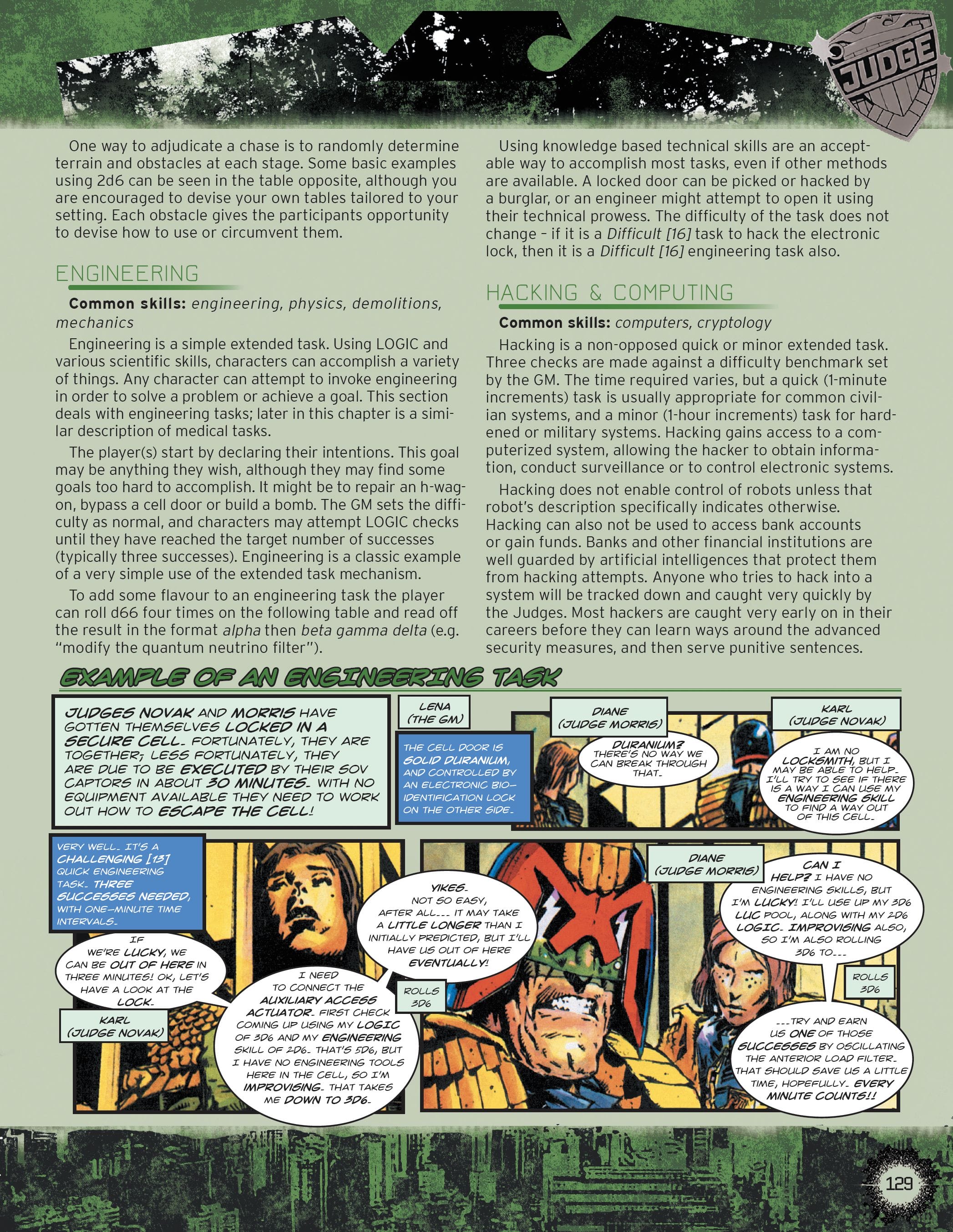 Judge Dredd and The Worlds of 2000AD RPG