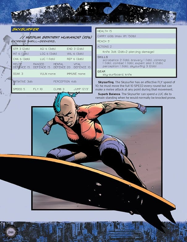 Judge Dredd and The Worlds of 2000AD RPG