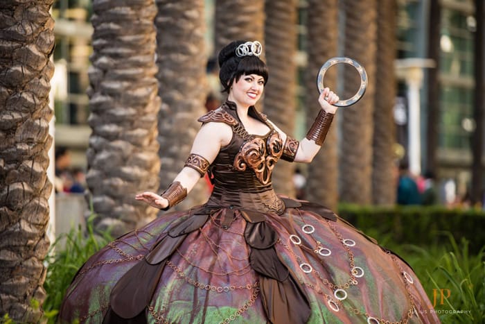 Bernadette Bentley as Xena Warrior Disney Princess