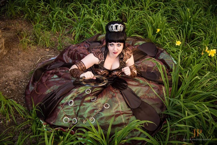 Bernadette Bentley as Xena Warrior Disney Princess