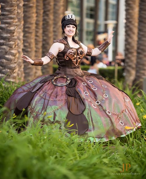 Bernadette Bentley as Xena Warrior Disney Princess
