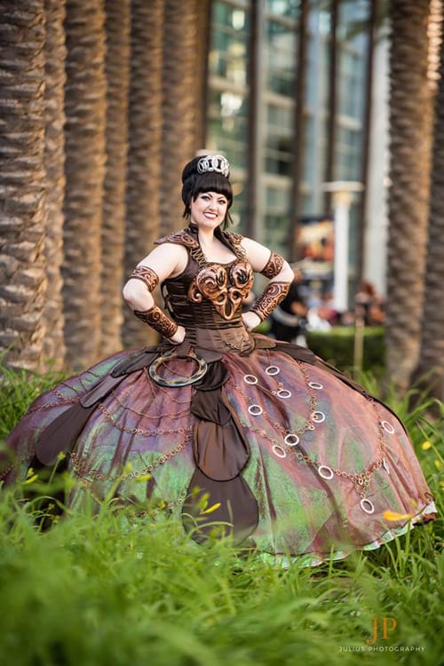 Bernadette Bentley as Xena Warrior Disney Princess
