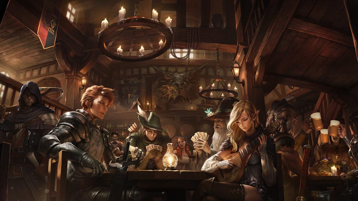 D&D speed dating ... or a tavern full of heroes?
