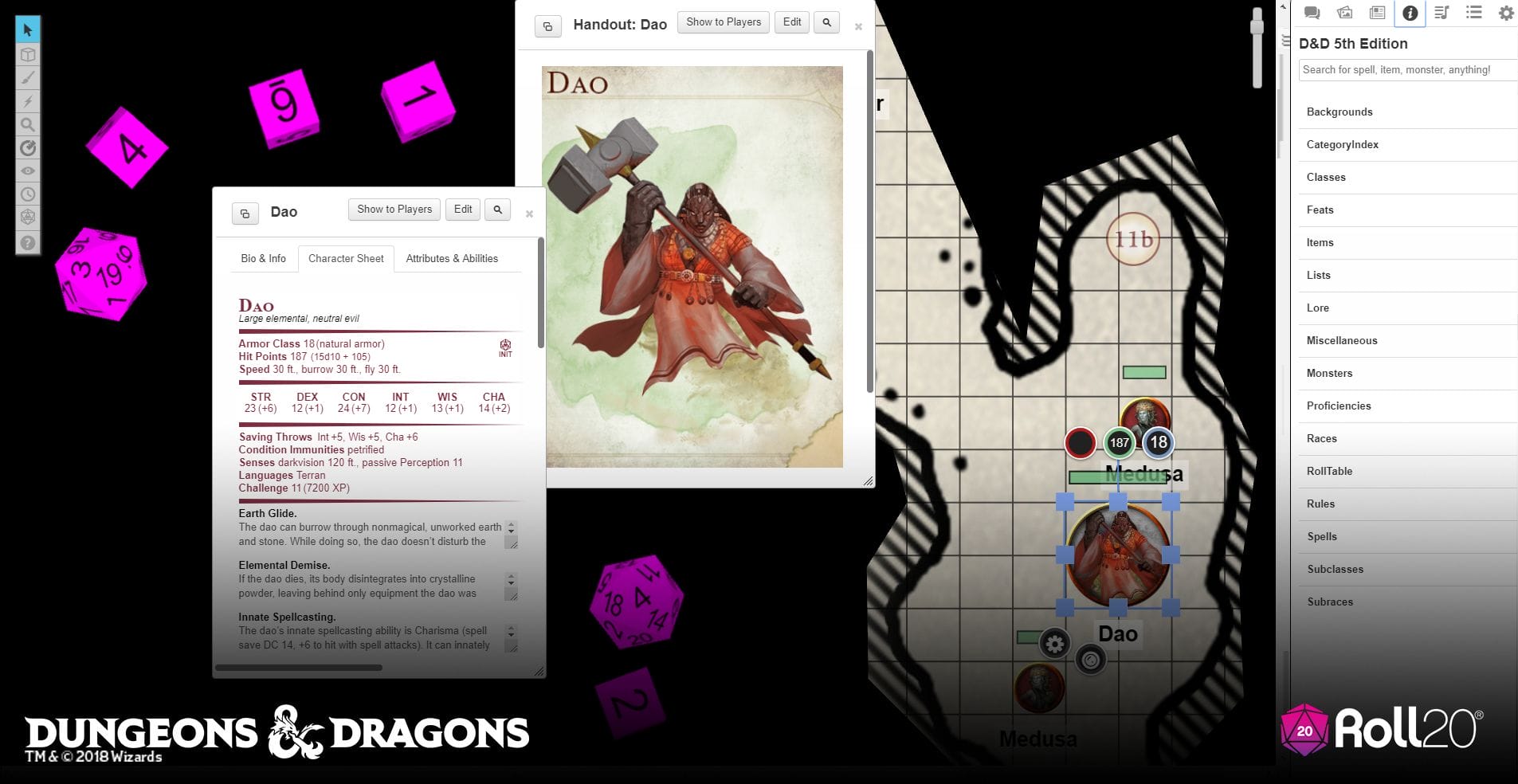 Roll20 Waterdeep: Dungeon of the Mad Mage screenshots