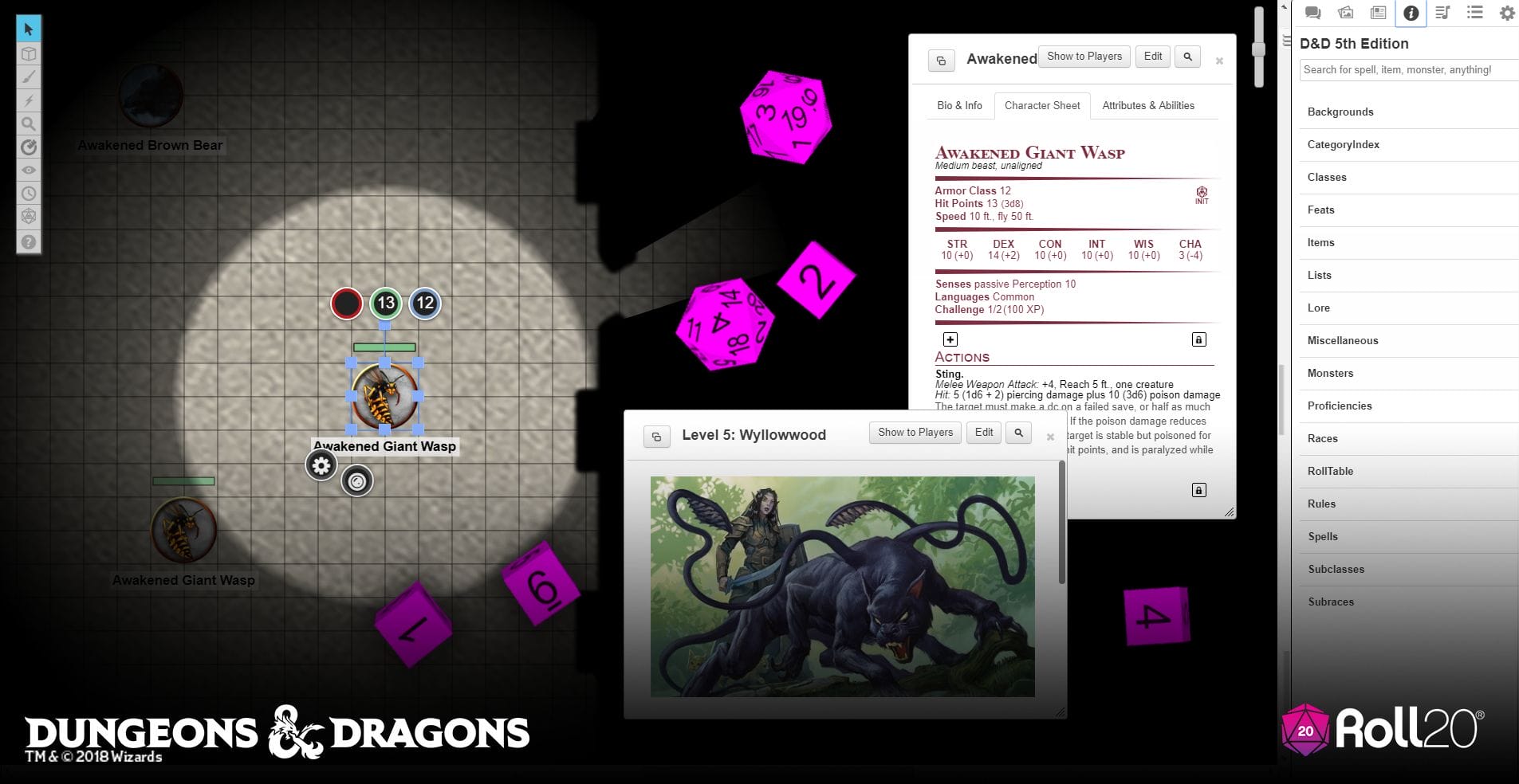 Roll20 Waterdeep: Dungeon of the Mad Mage screenshots