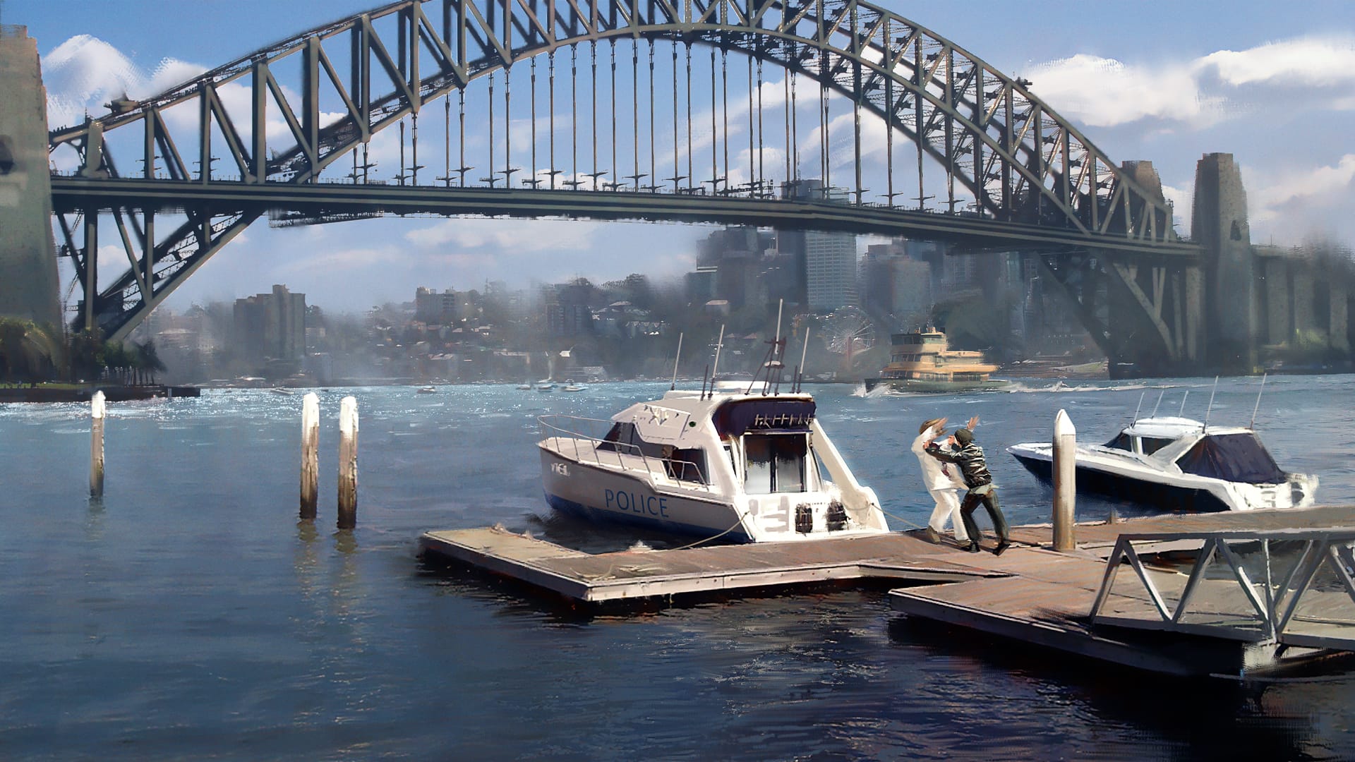 Sydney: Duel concept art