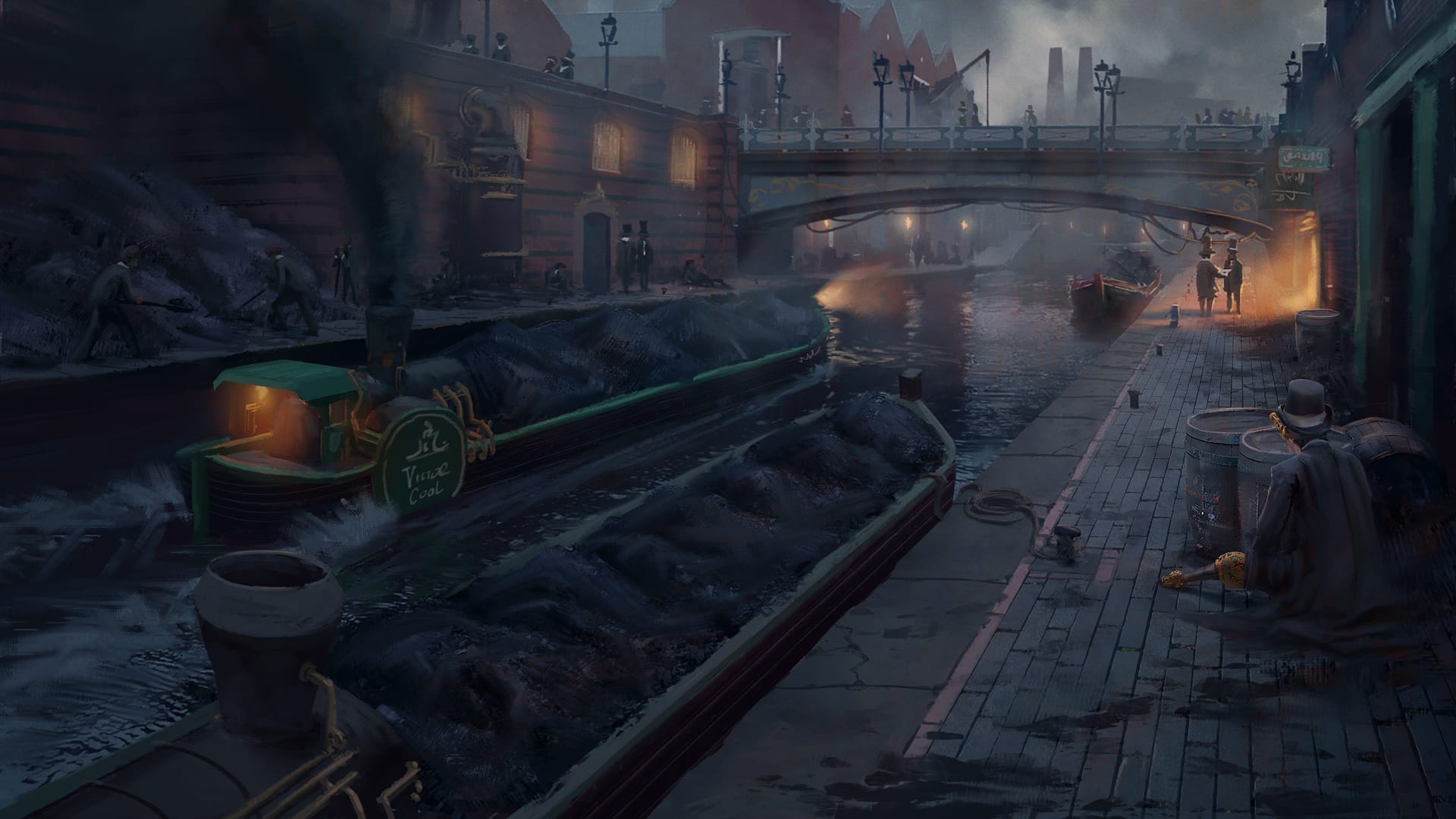 Birmingham - The Steampunk Detective concept art