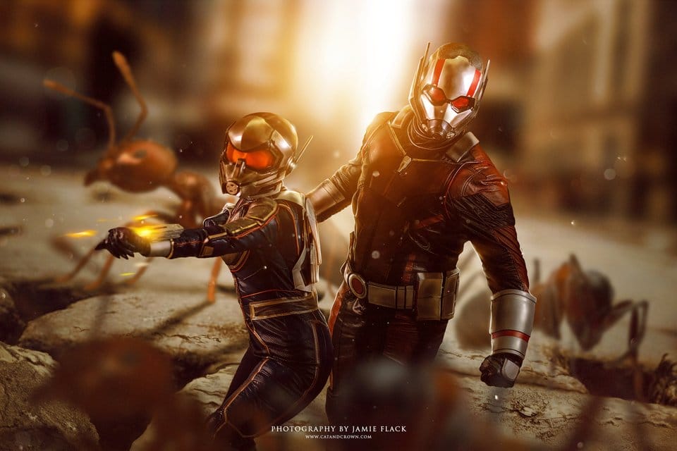 Ant-man and Wasp cosplay