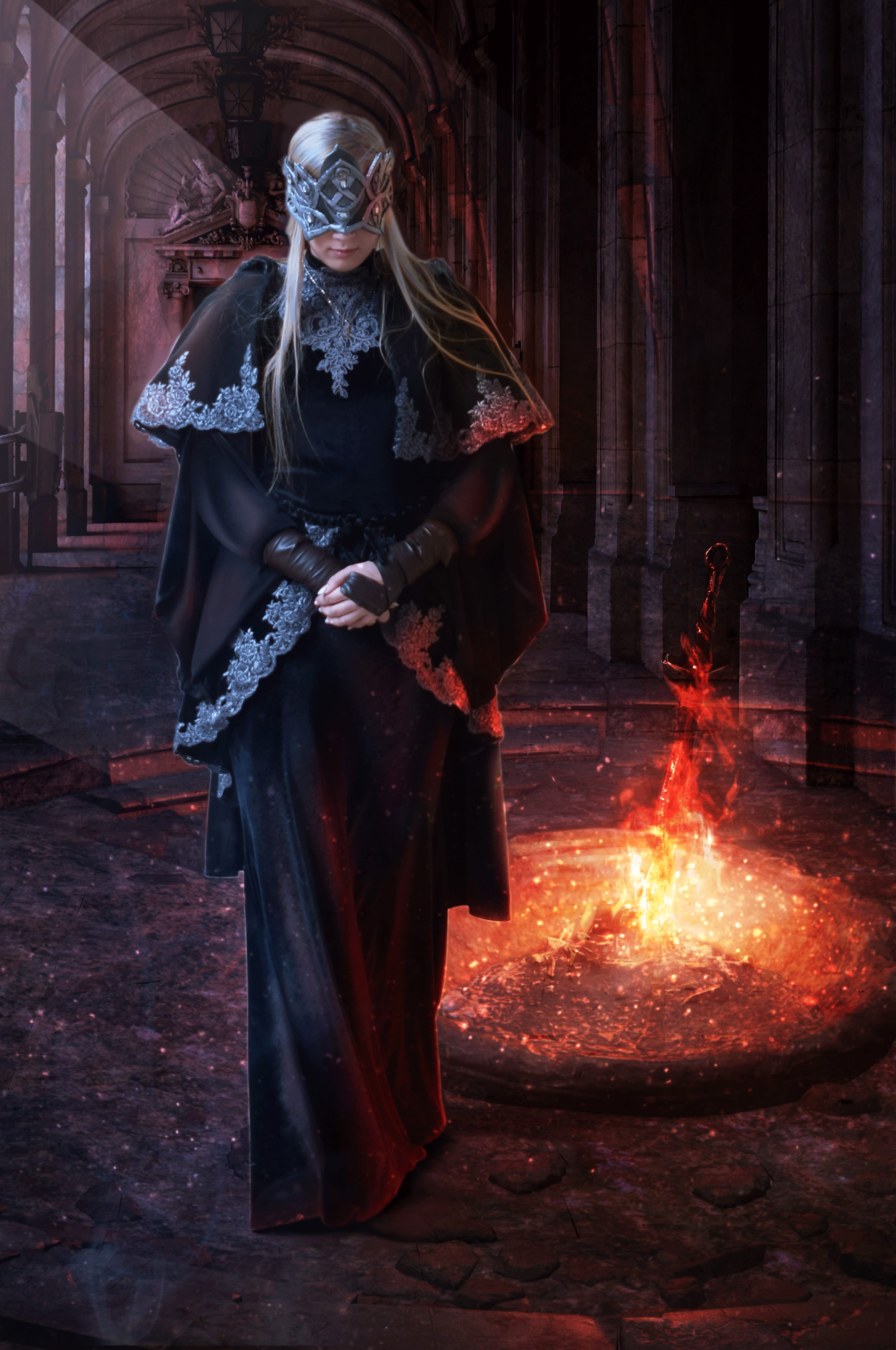 Fire Keeper cosplay