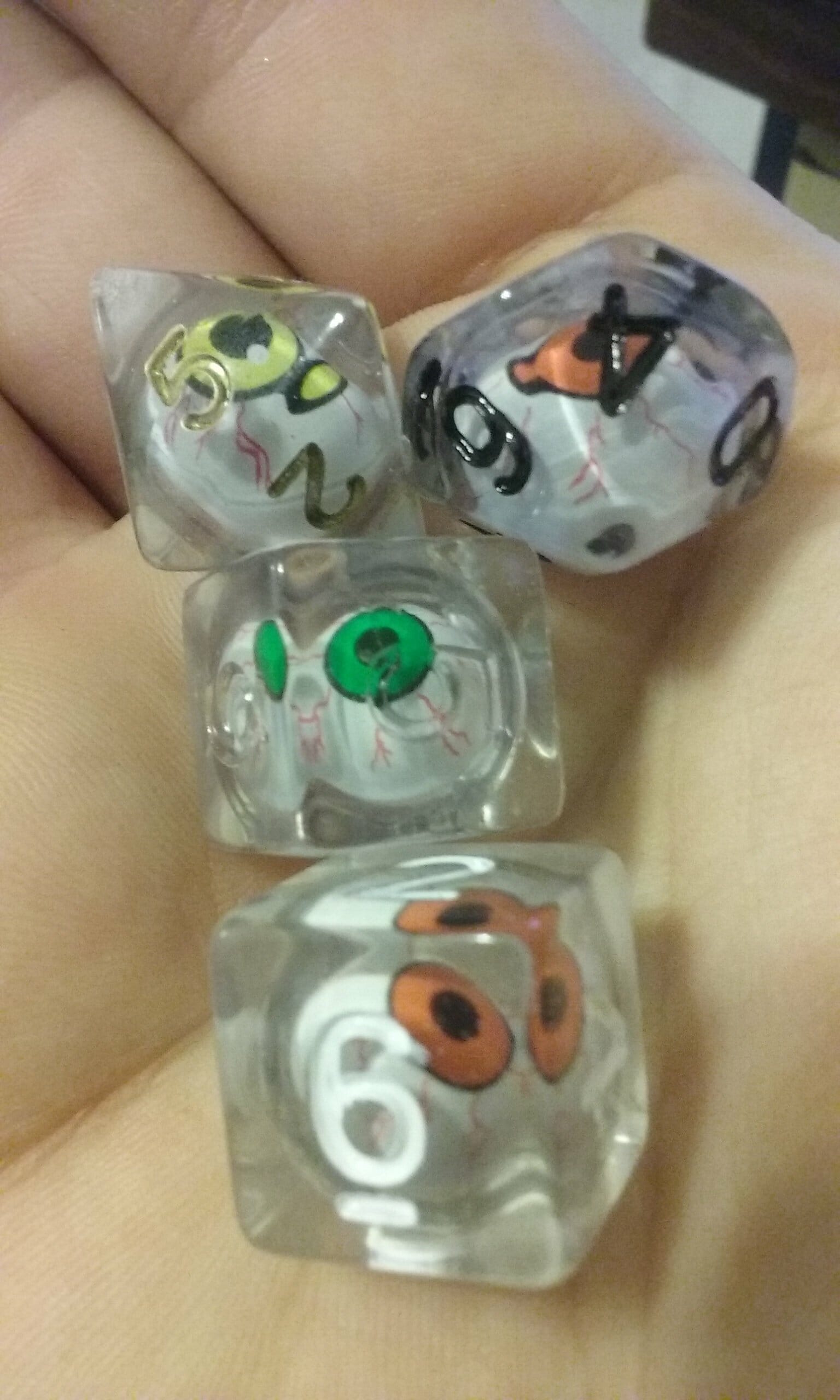 Monster eye dice
