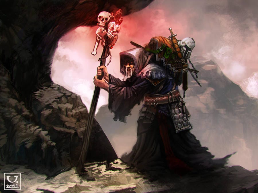 Avillum Grim Staff