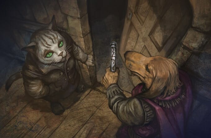 Pugmire - Darcy Cat and Alistair Afghan