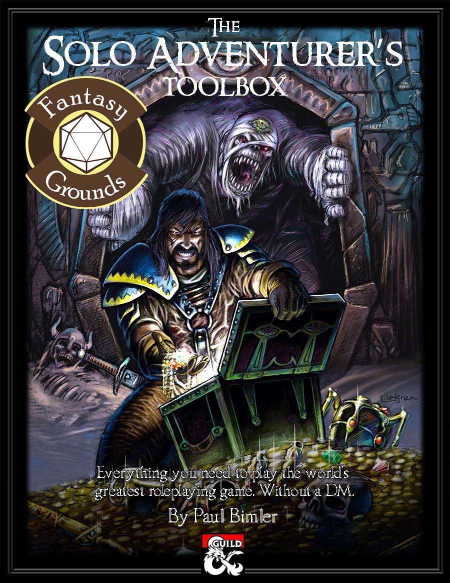 This DMs Guild tool turns Fantasy Grounds into a solo adventure generator