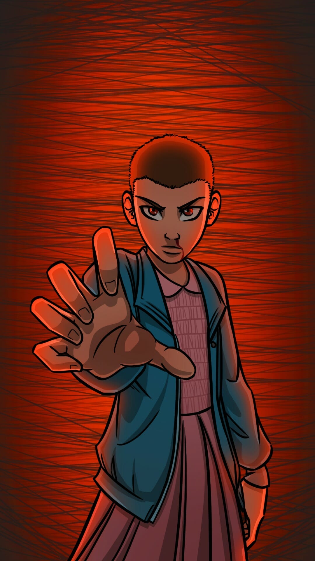 Eleven from Stranger Things
