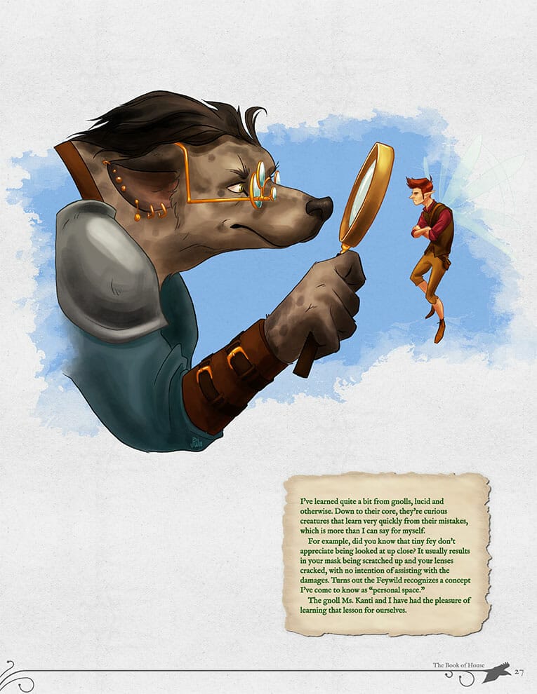 D&D Gnoll v Sprite