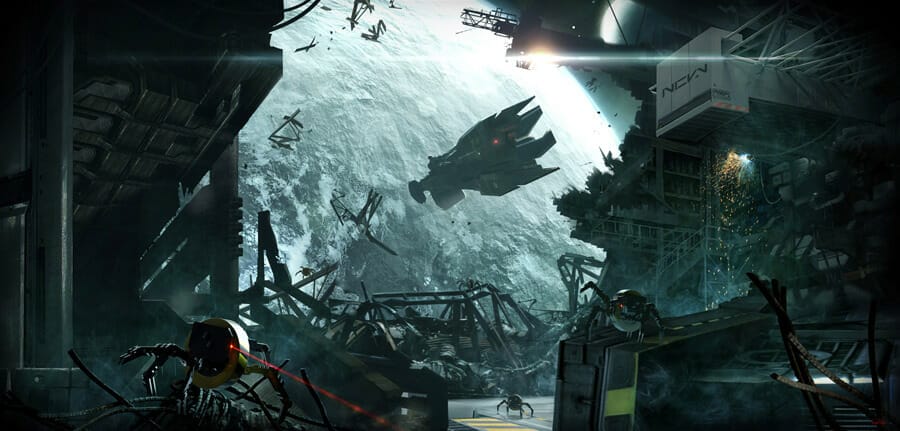 Ancient snow and space: The art of Edvige Faini