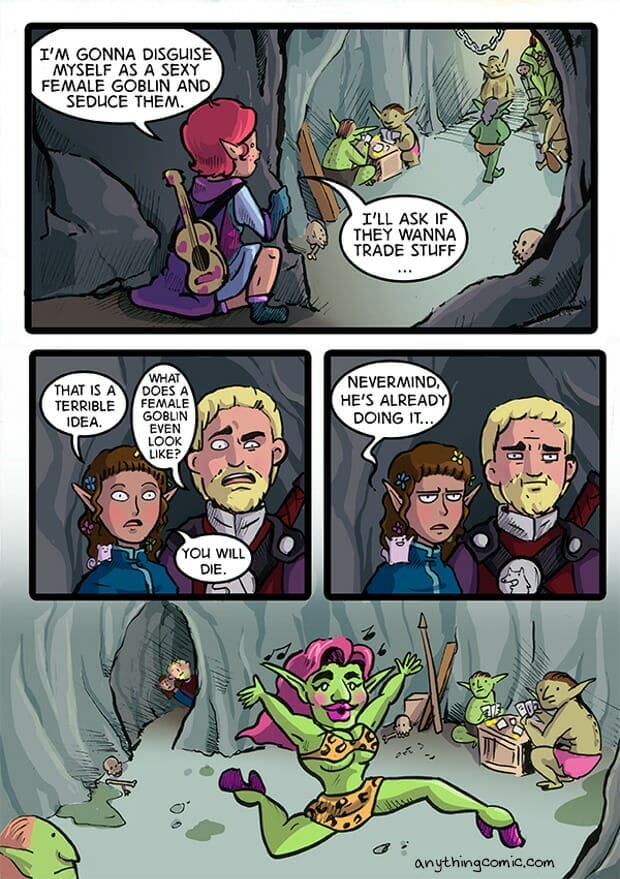 Crazy ideas players have: The sexy female goblin Crazy ideas players have: The sexy female goblin