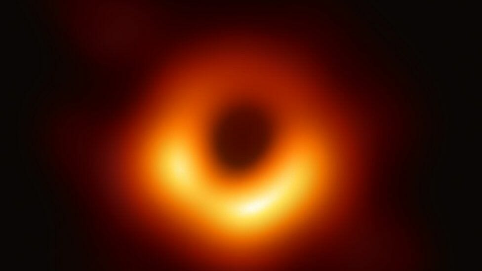 The first ever photograph of a black hole