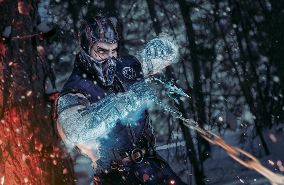 Mortal Kombat Sub Zero cosplay