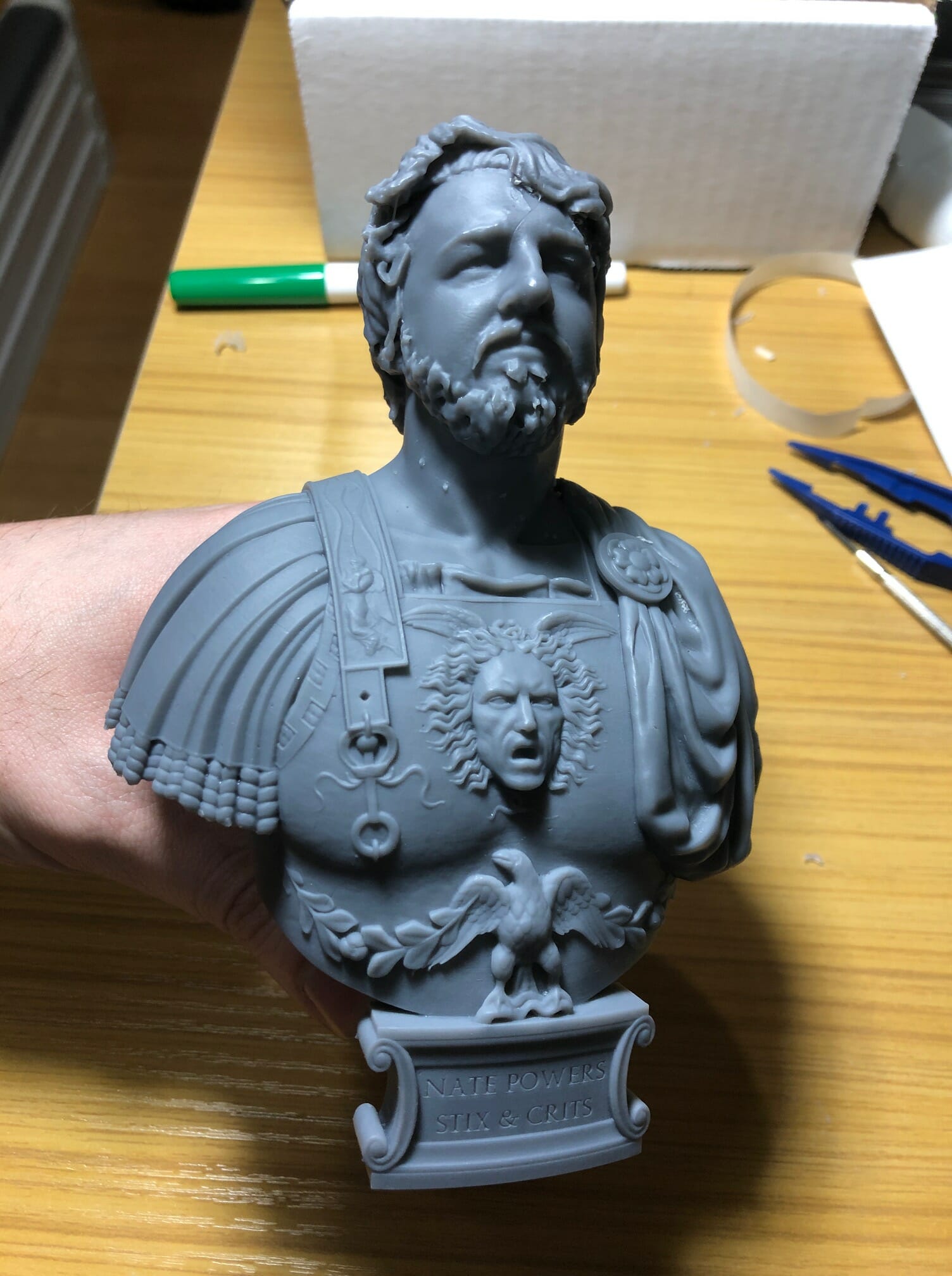 Minuteman Miniatures' bust