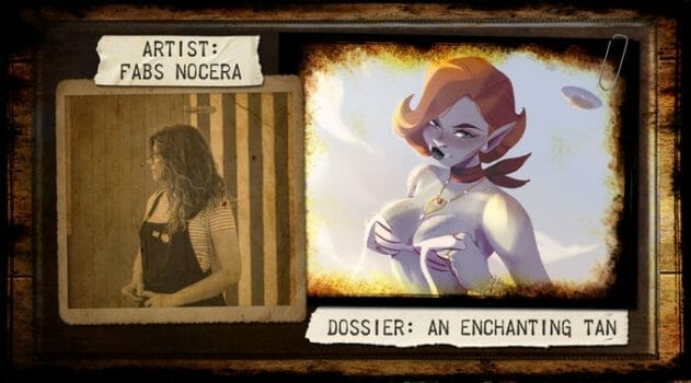 The Silence of Hollowind: pin-up collection