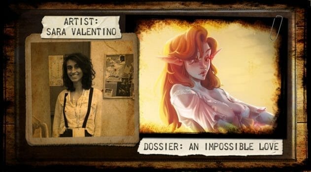 The Silence of Hollowind: pin-up collection