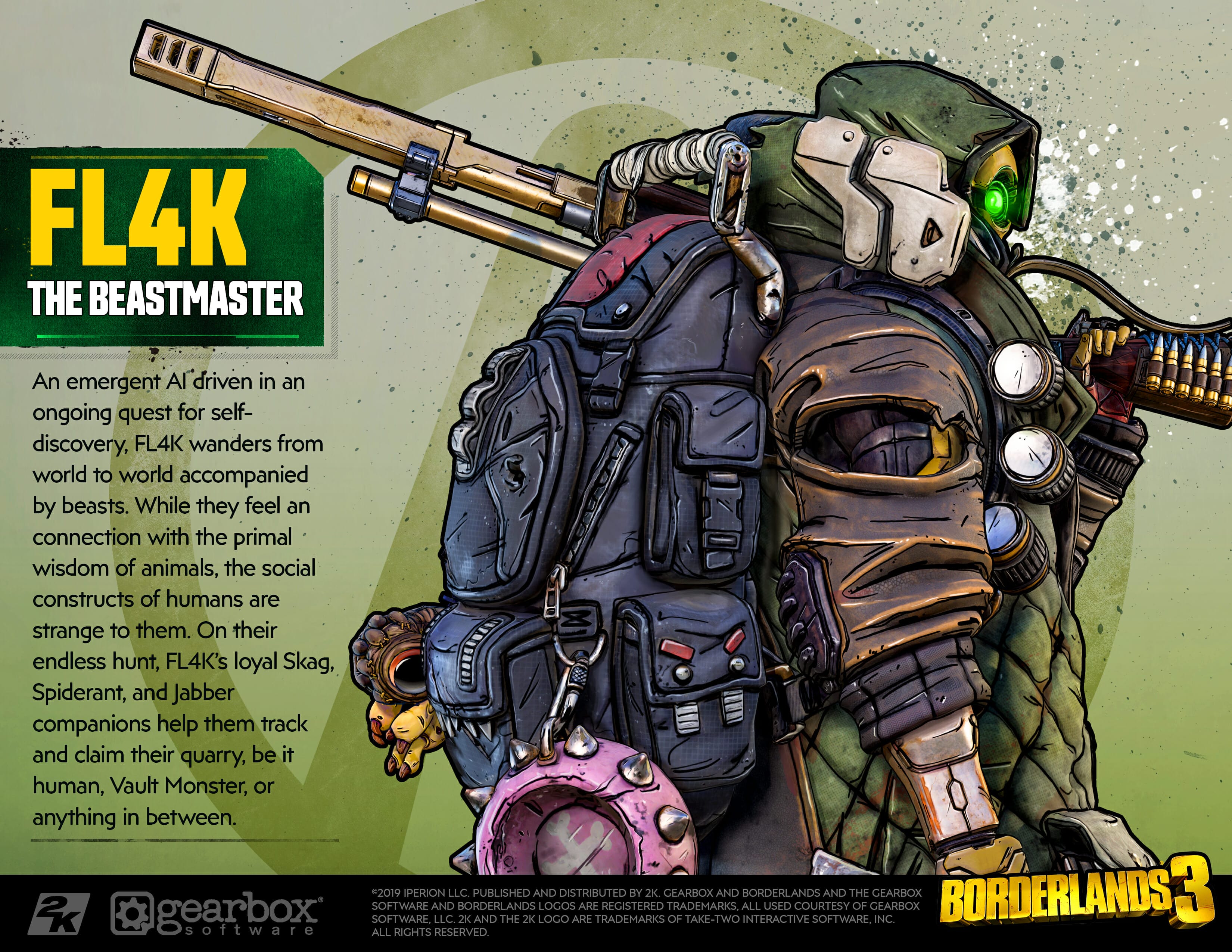 Fl4k, The Beastmaster, Borderlands 3
