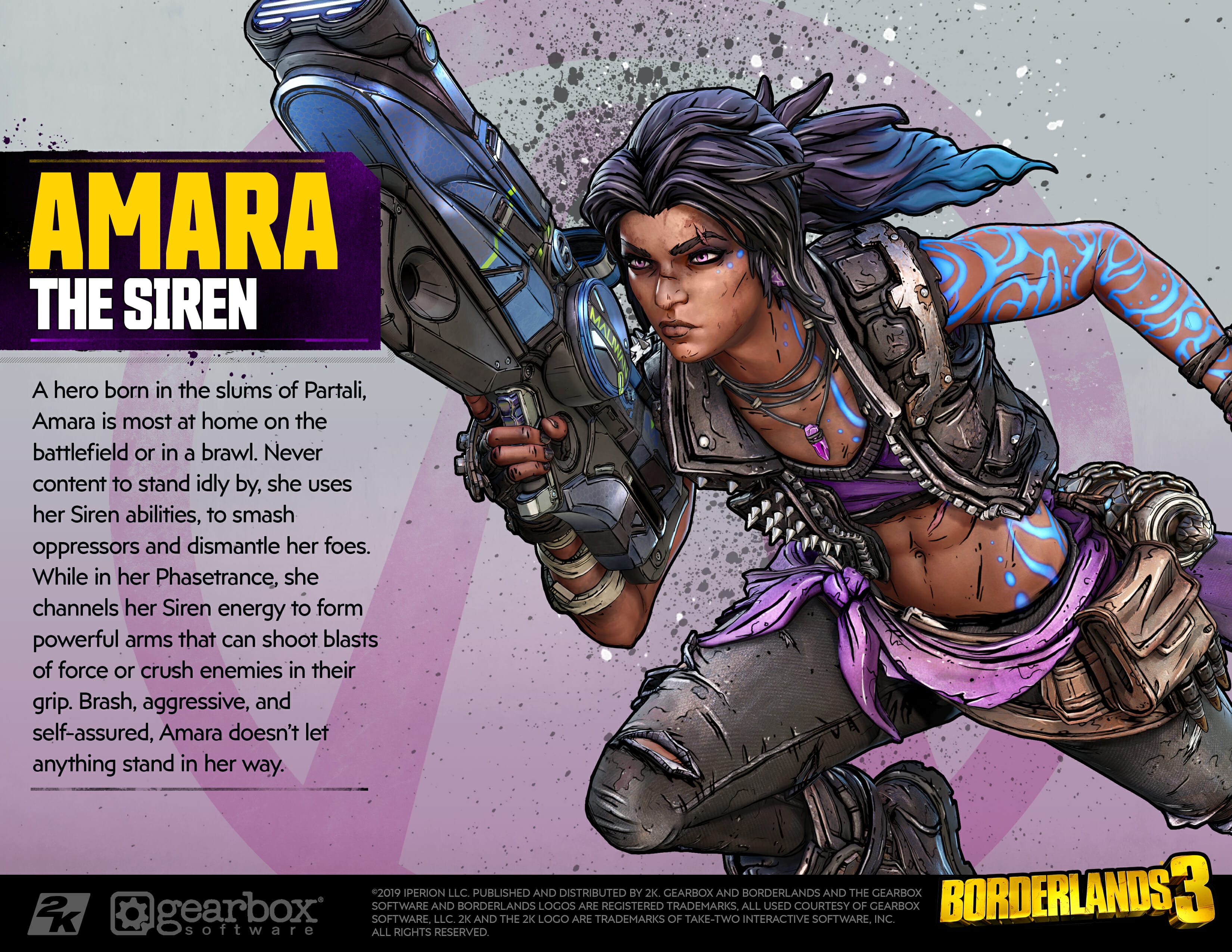 Amara, The Siren, Borderlands 3
