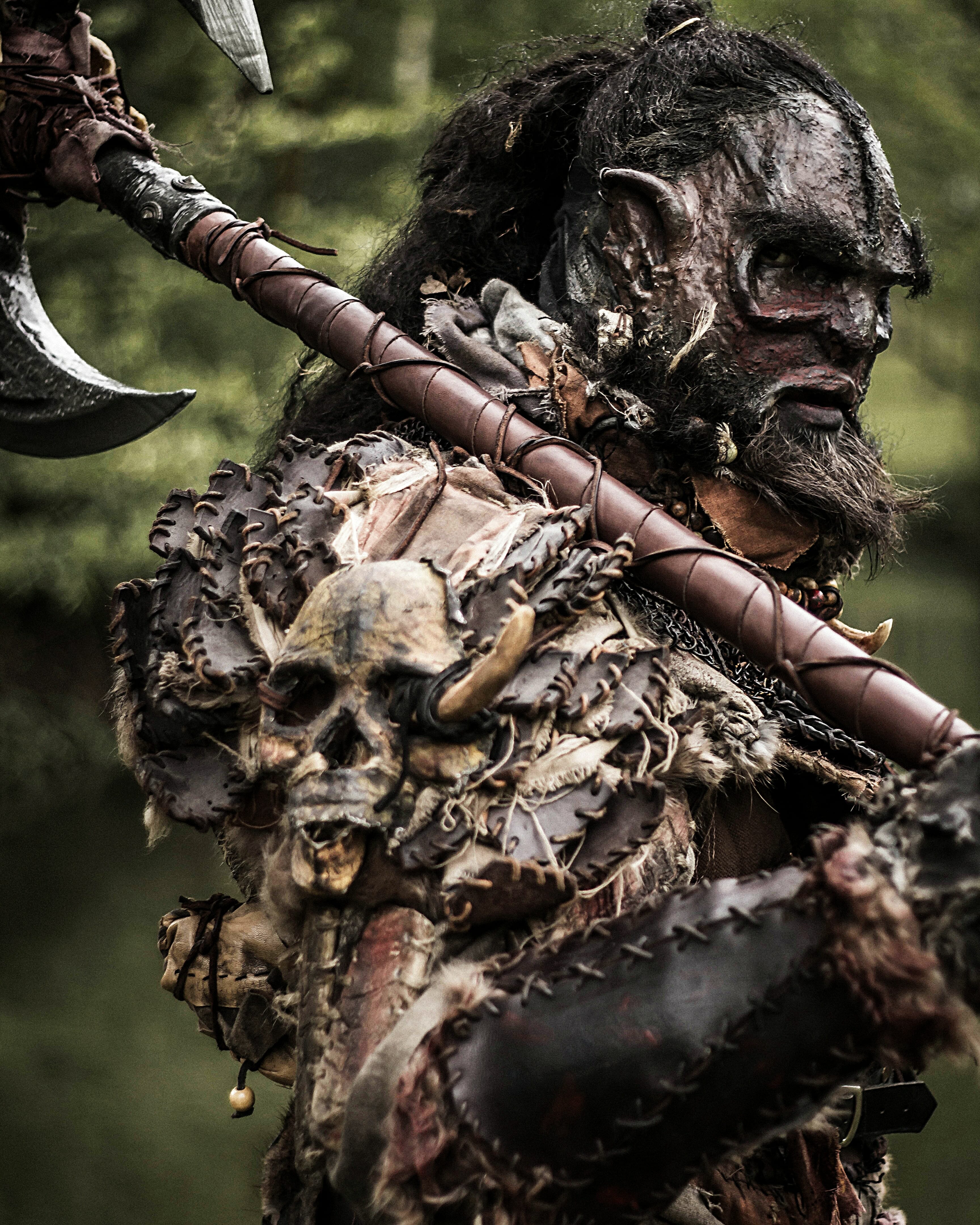 Orc cosplay