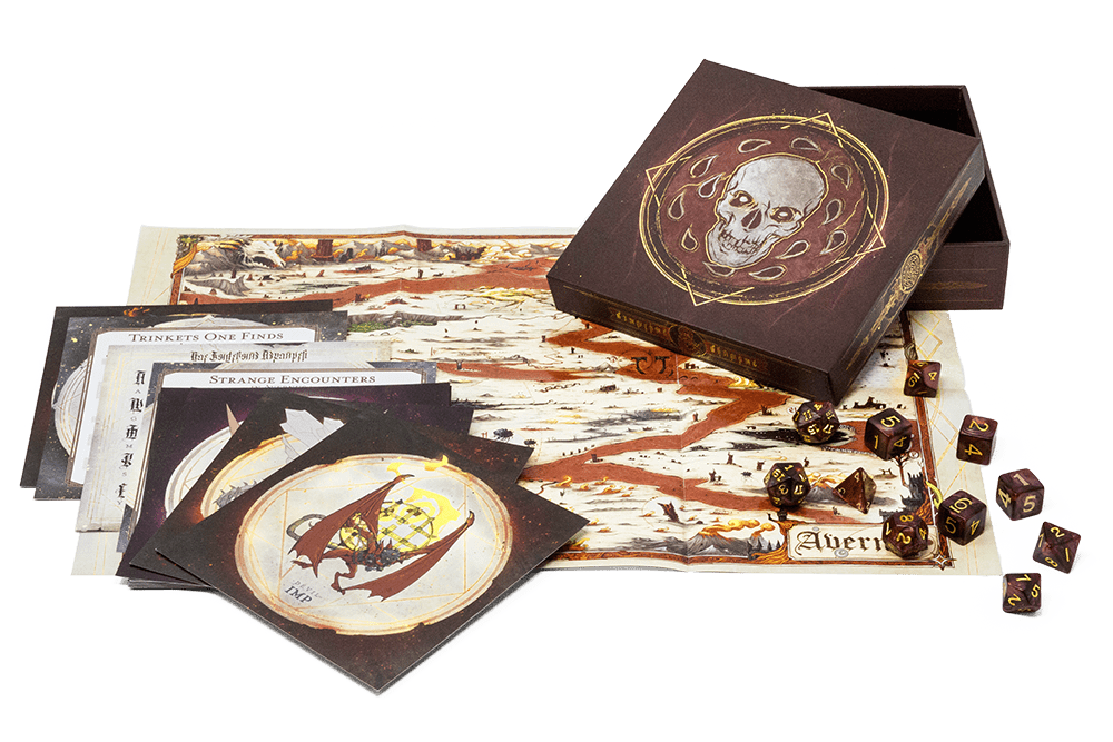 Baldur's Gate: Descent into Avernus dice box set