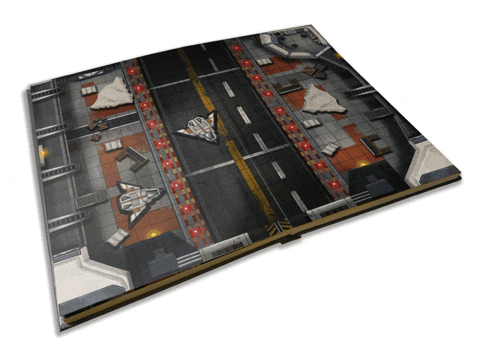 sci-fi lay flat battle mats