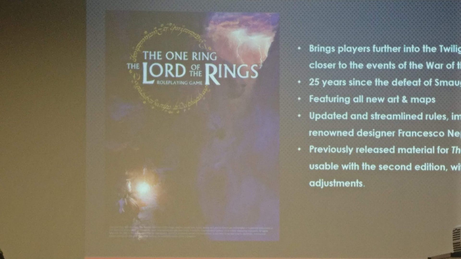 Lord of the Rings 2e cover reveal