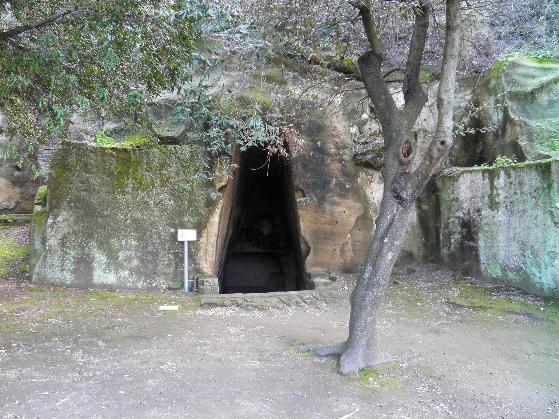 Entrance to the Cave of the Sibyl
