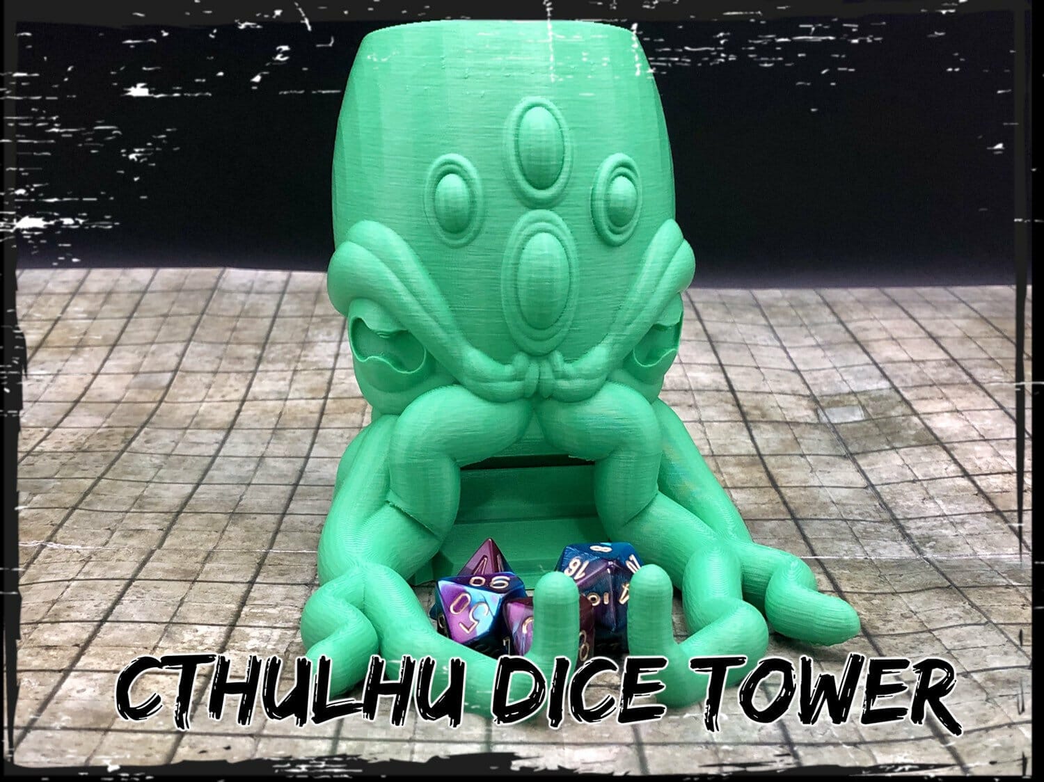 Cthulhu dice tower
