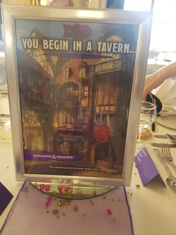 You begin in a tavern
