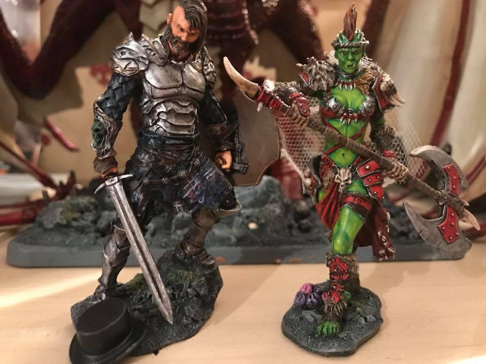D&D wedding toppers