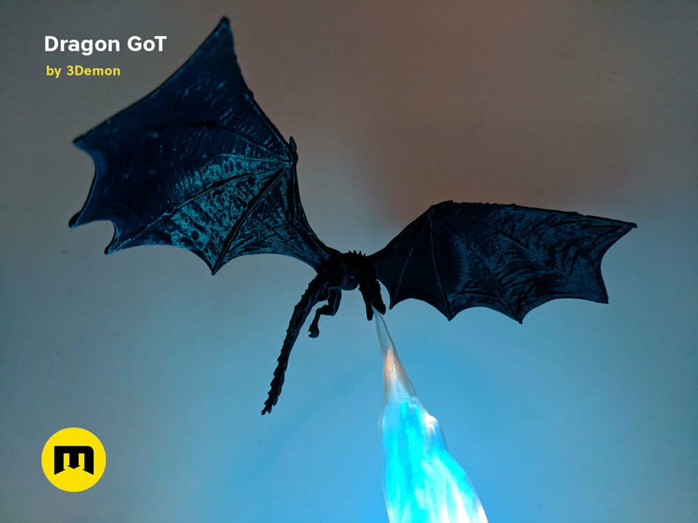 Blue dragon light