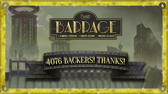 Barrage on Kickstarter