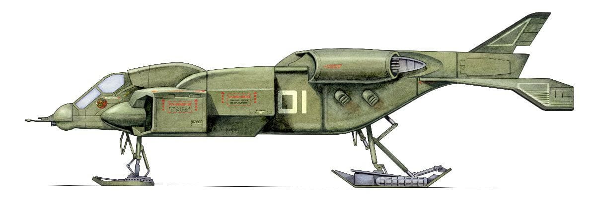 Alien RPG vehicle designs