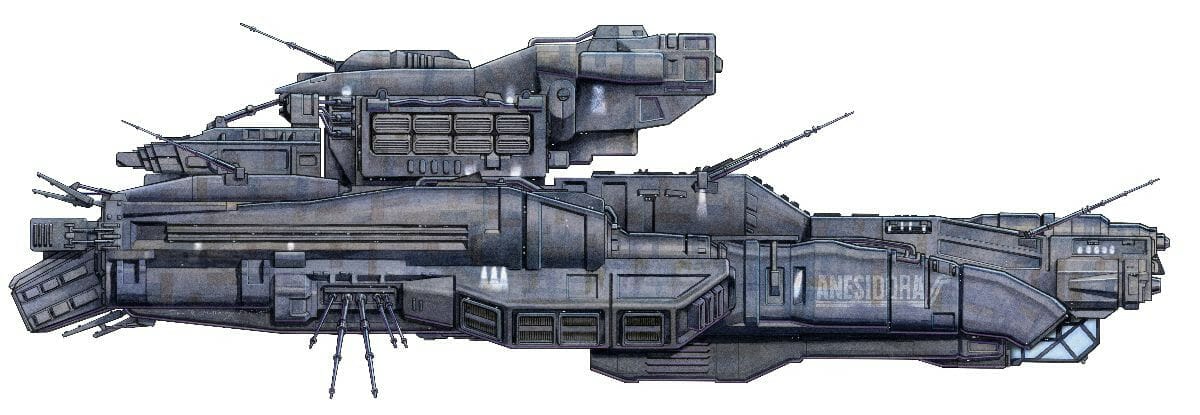 Alien RPG vehicle designs