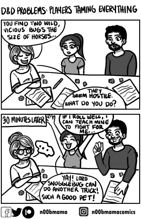 Players taming everything