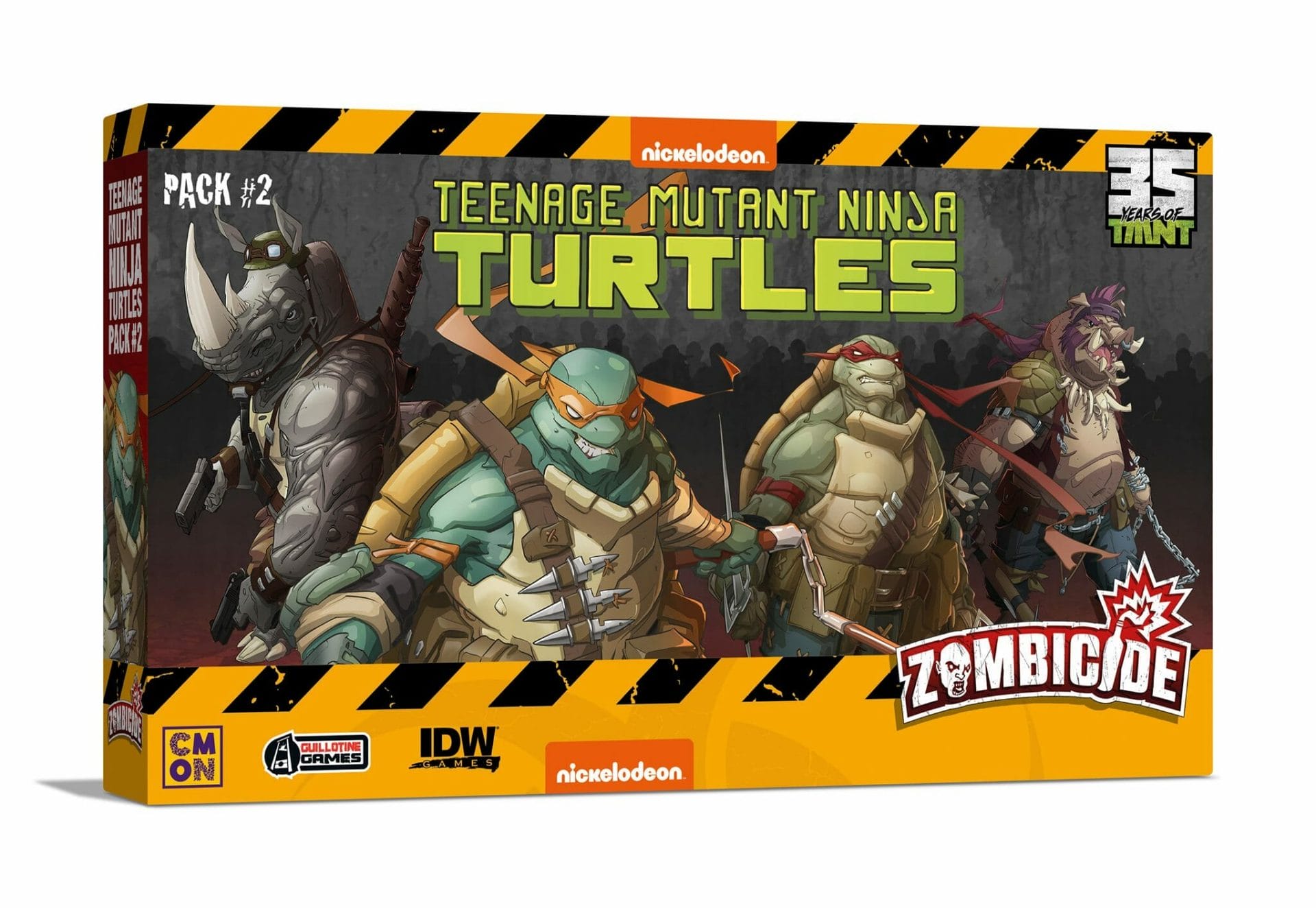 SDCC exclusive Teenage Mutant Ninja Turtles Zombicide
