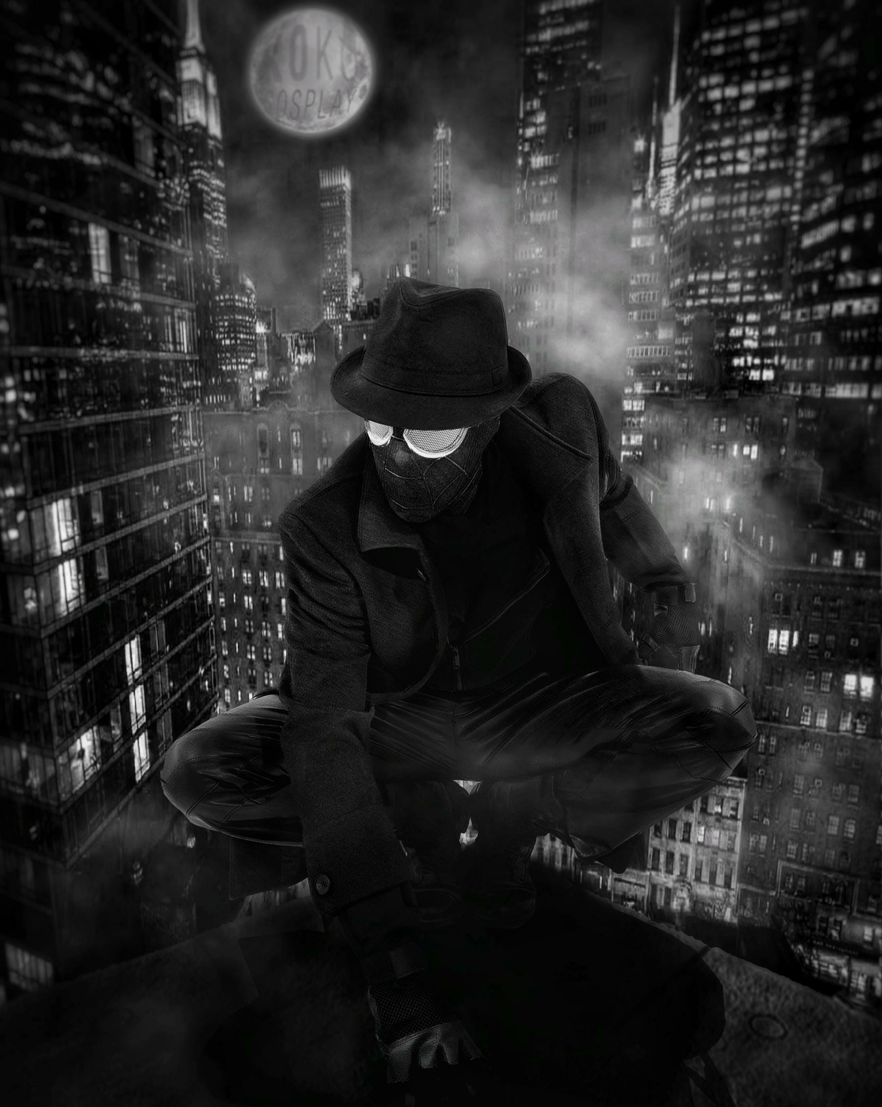 Spider-man Noir cosplay