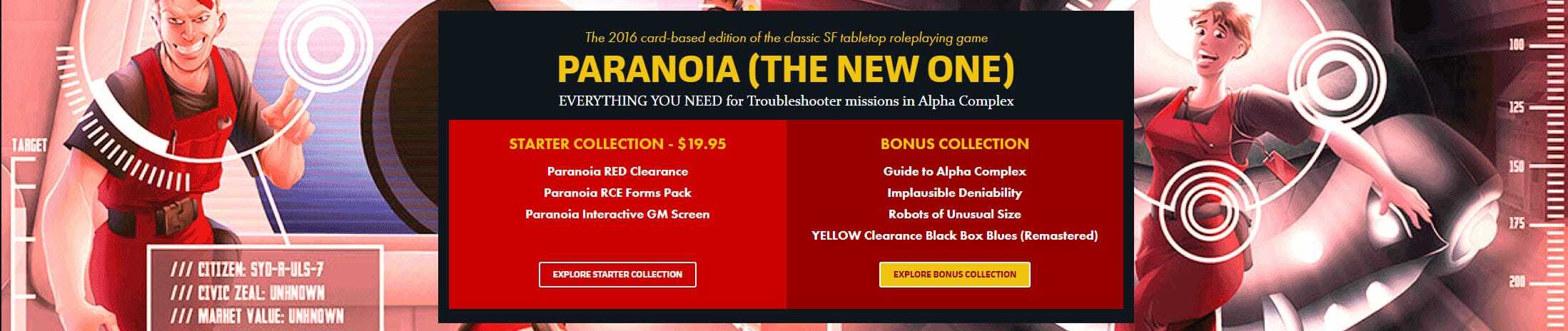 Paranoia RED Clearance Bundle