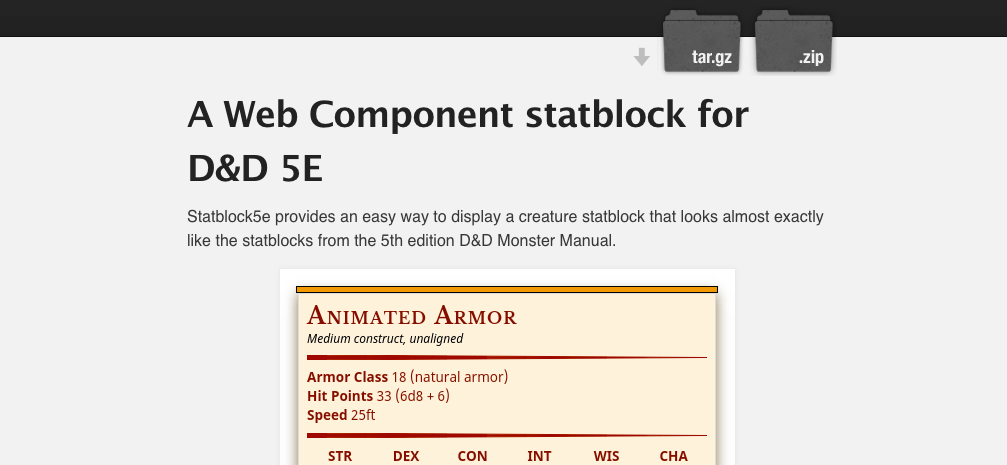 D&D style