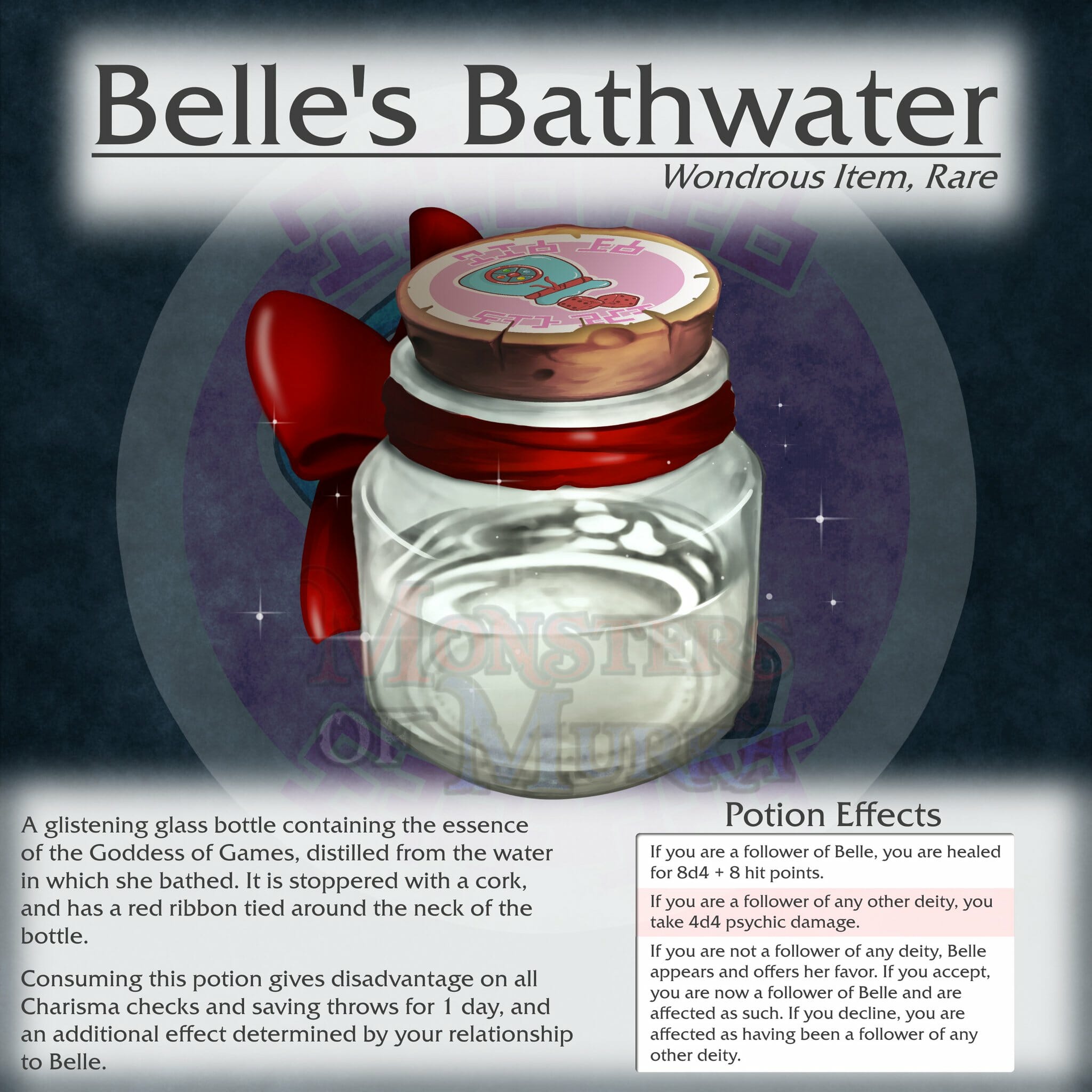 Belle's Bathwater