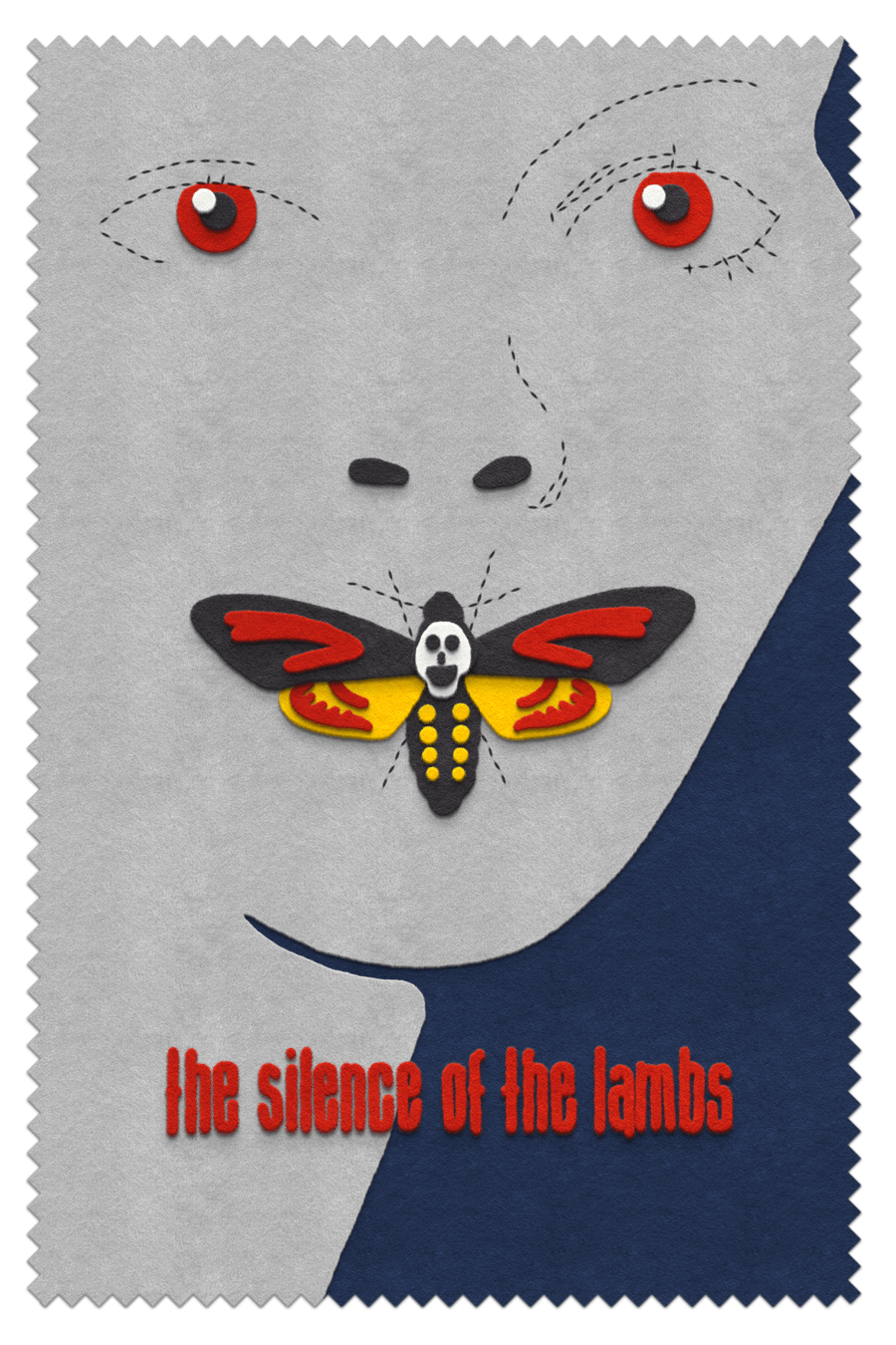The Silence of the Lambs  felt design