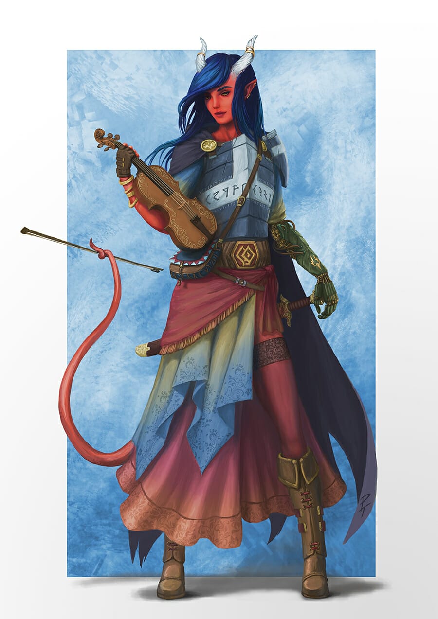 Tiefling Bard Paladin