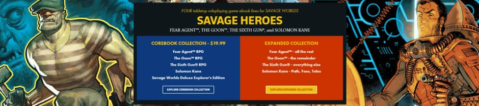 Bundle of Holding: Savage Heroes